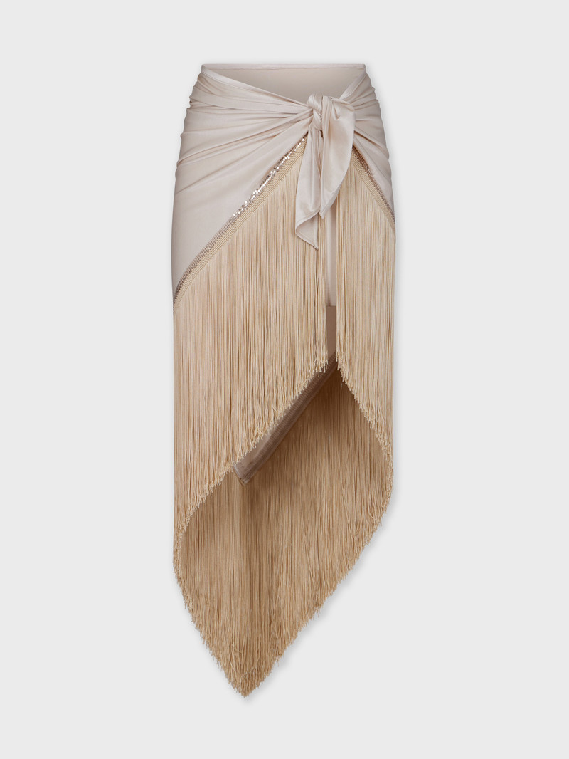 MESH SKIRT PAREO WITH FRINGES DETAILS 1
