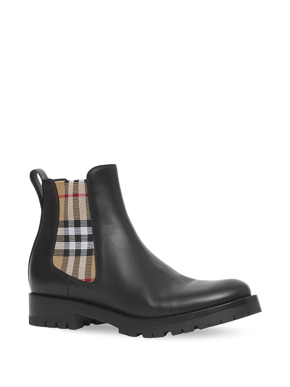 Chelsea check-panel boots - 2