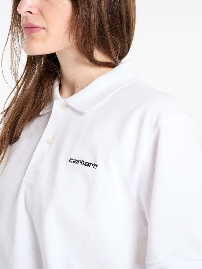 logo-print piqué polo shirt 4