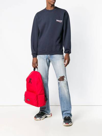 BALENCIAGA election logo sweatshirt outlook