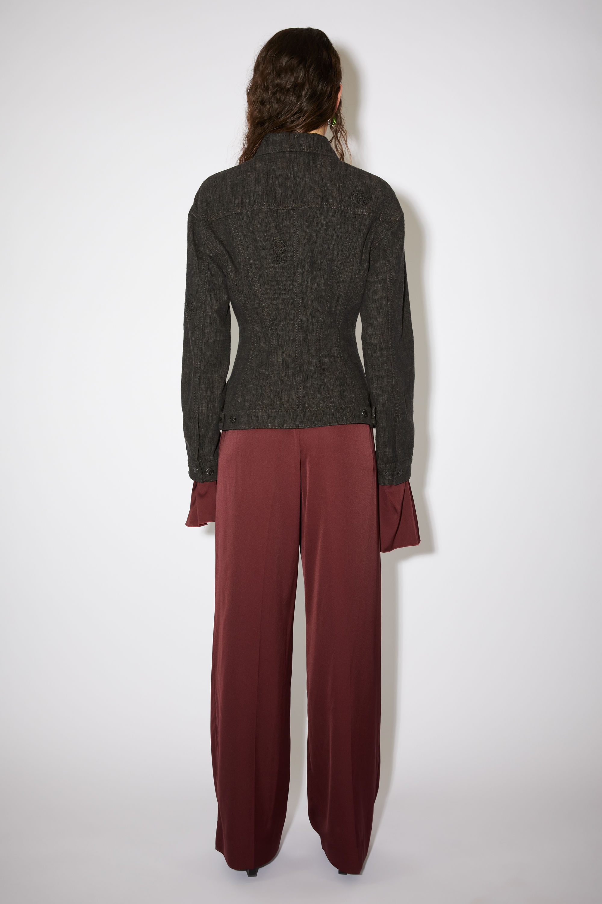 Regular fit hourglass jacket - Anthracite grey - 3