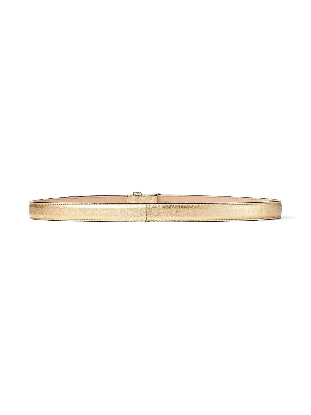 Helina logo-buckle belt - 4