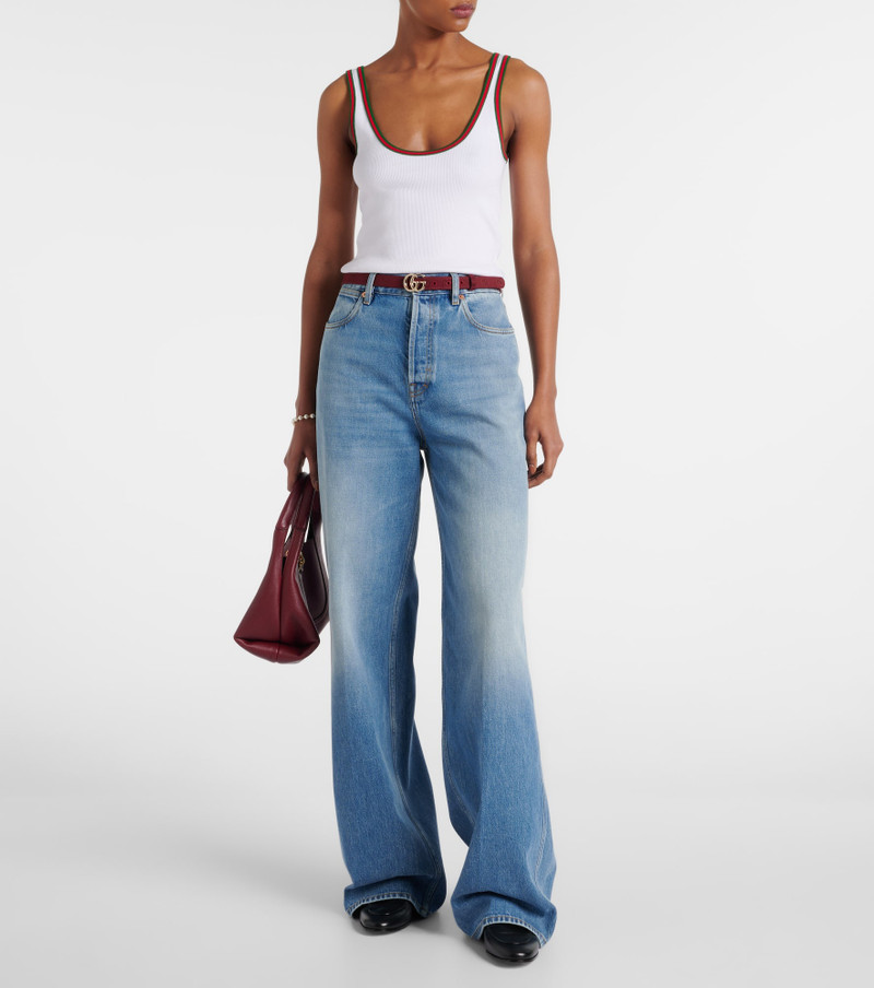 GUCCI Wide-leg jeans outlook