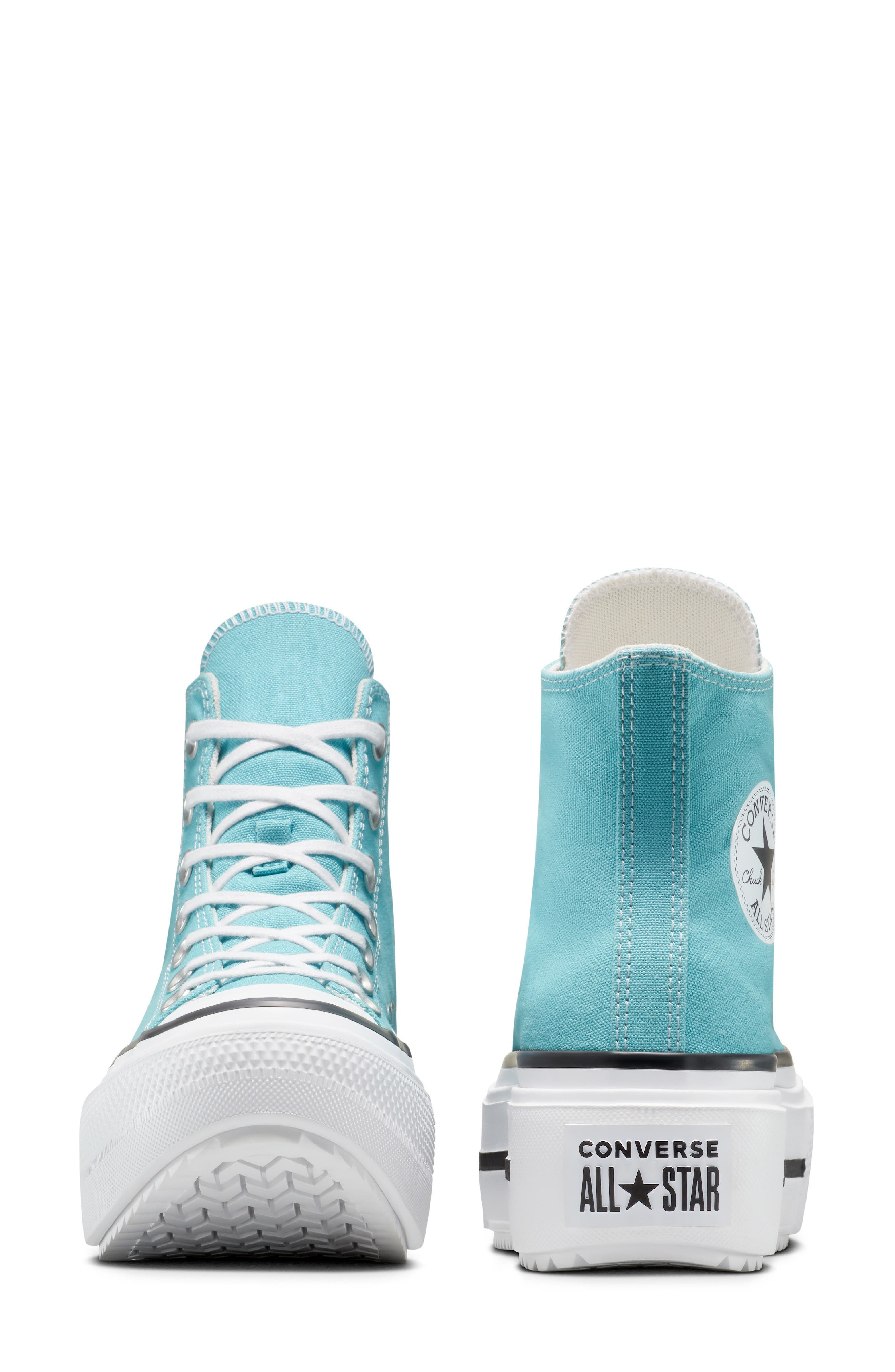 Converse Gender Inclusive Chuck Taylor All Star Lift Canvas High Top Platform Sneaker in Deja Blue/W - 2