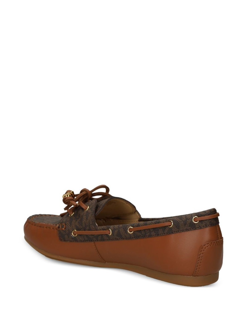 Fallon monogram tie loafers 4