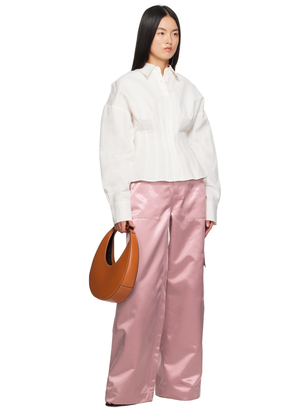 Tan Moon Bag - 4