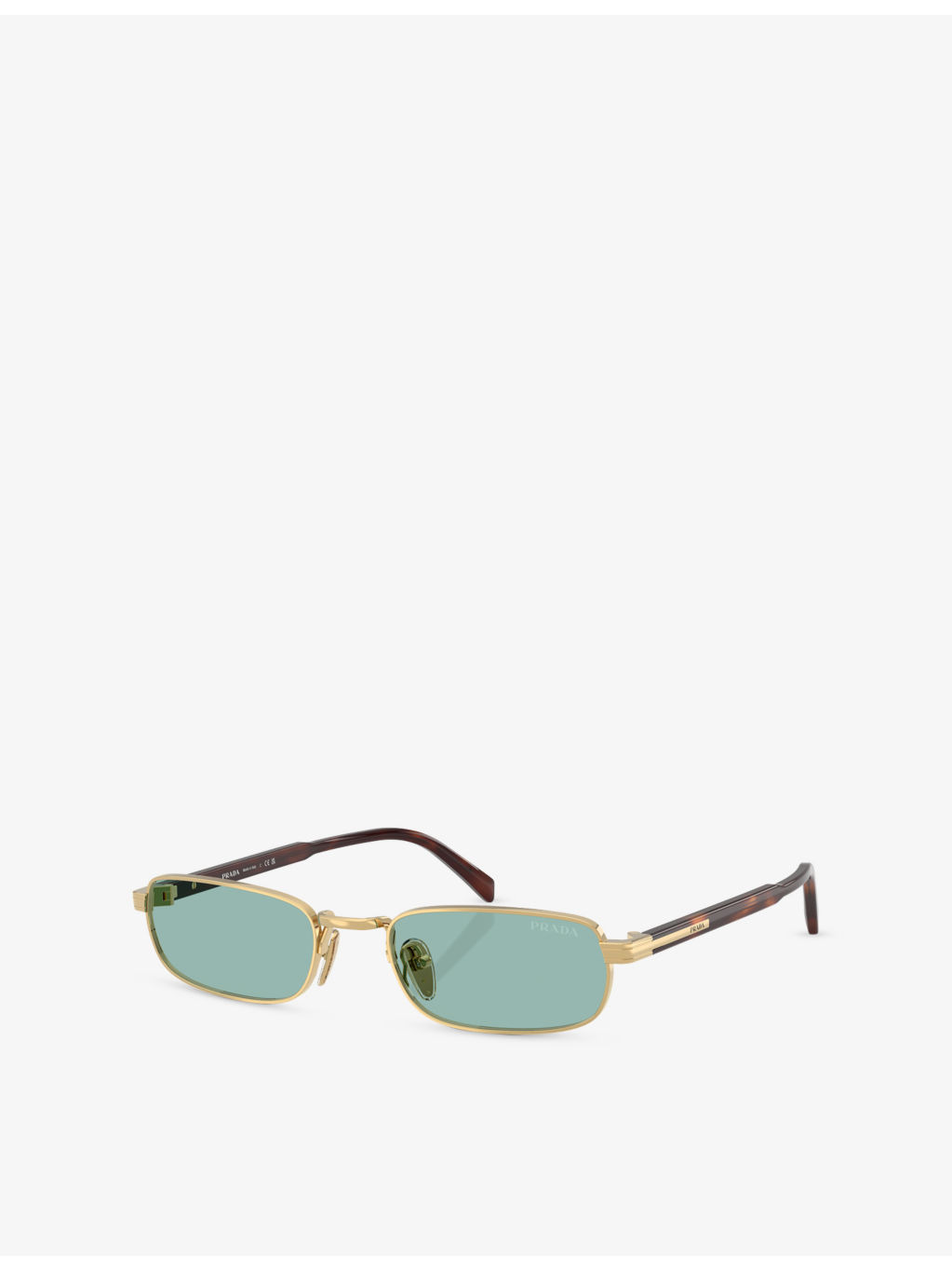 PRB54S Rectangle-Frame Metal Sunglasses - 3