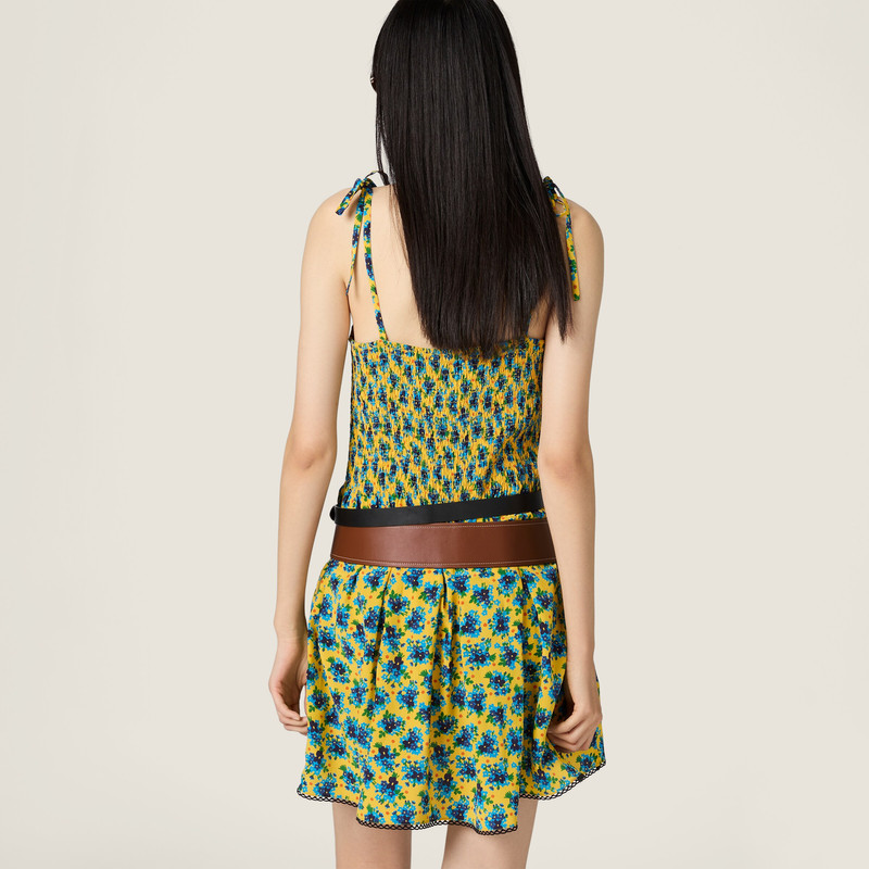 Crêpe de chine mini-dress 3