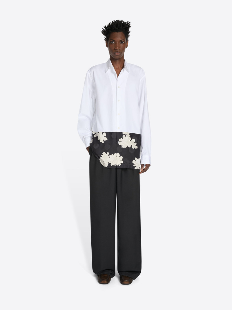 Dries Van Noten CONTRAST COTTON SHIRT outlook