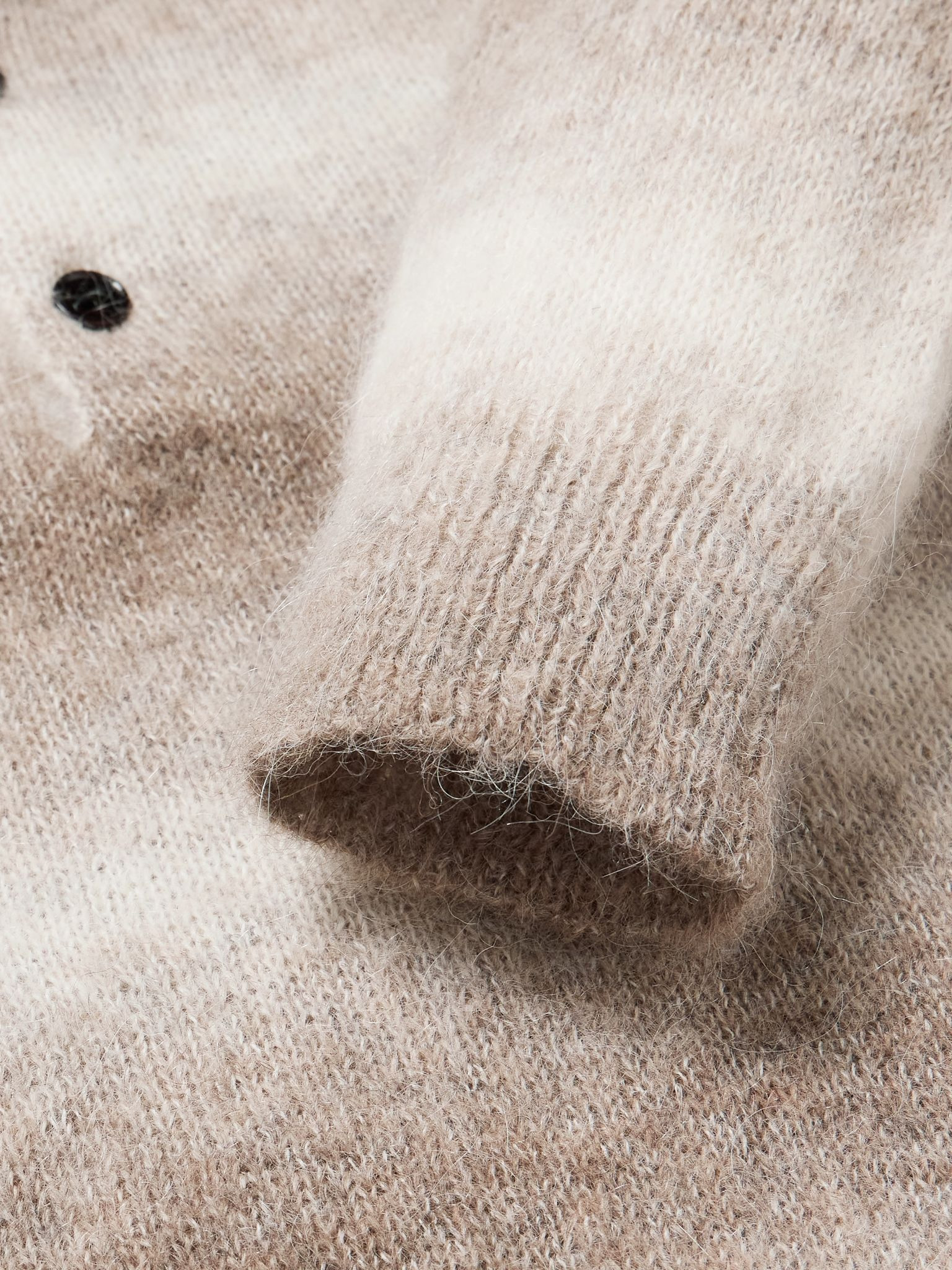 Alfie 6656 Alpaca-Blend Polo Sweater Beige - 5