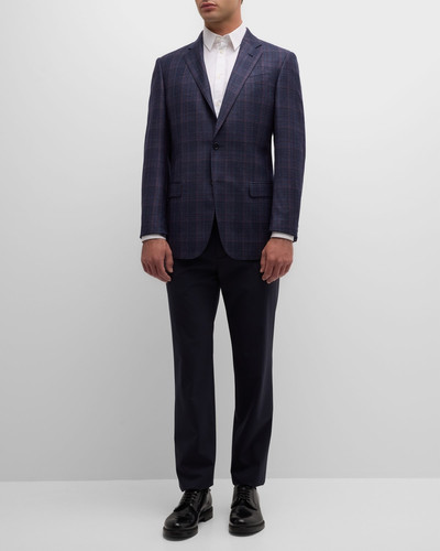 EMPORIO ARMANI Men's Plaid Sport Coat outlook