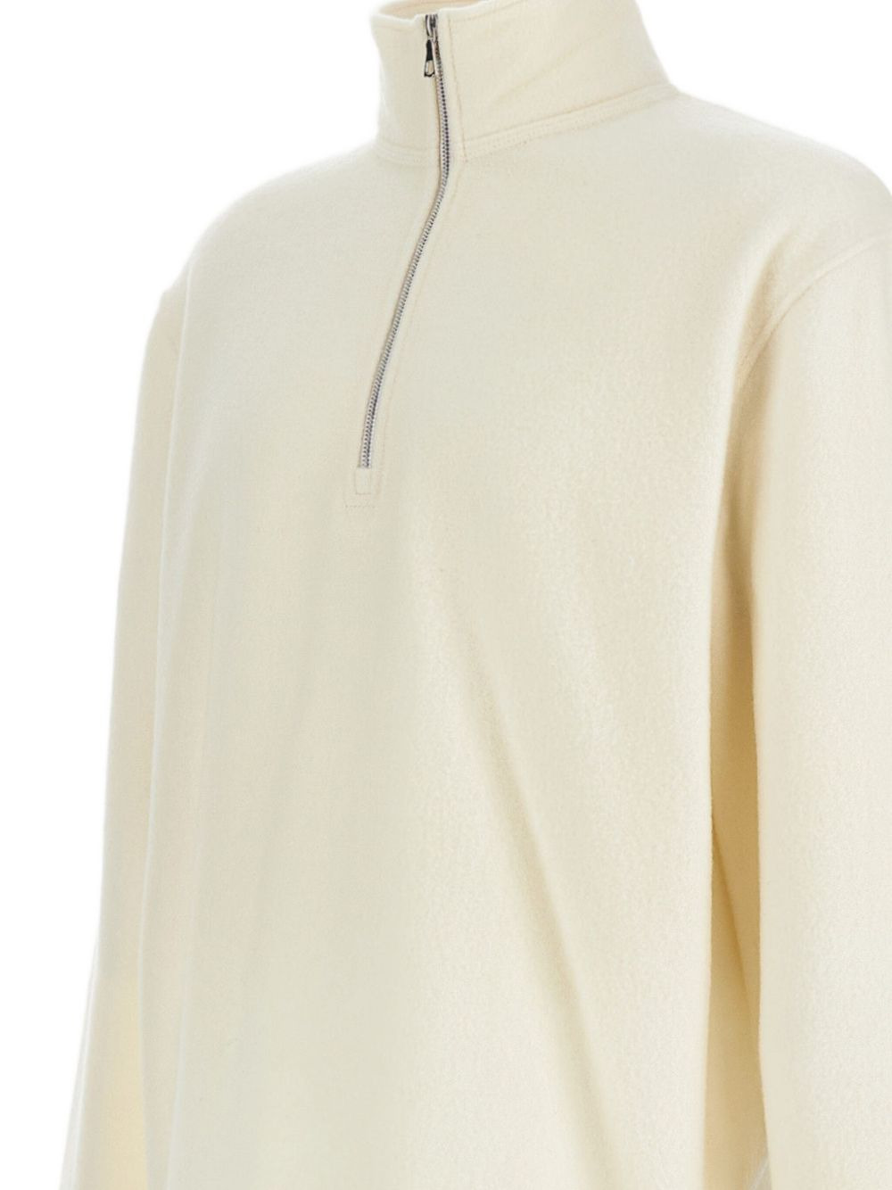 half-zip turtleneck sweater - 3
