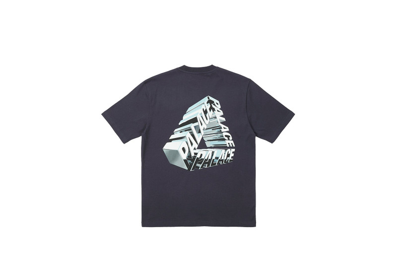 TRI-CHROME T-SHIRT NAVY - 1