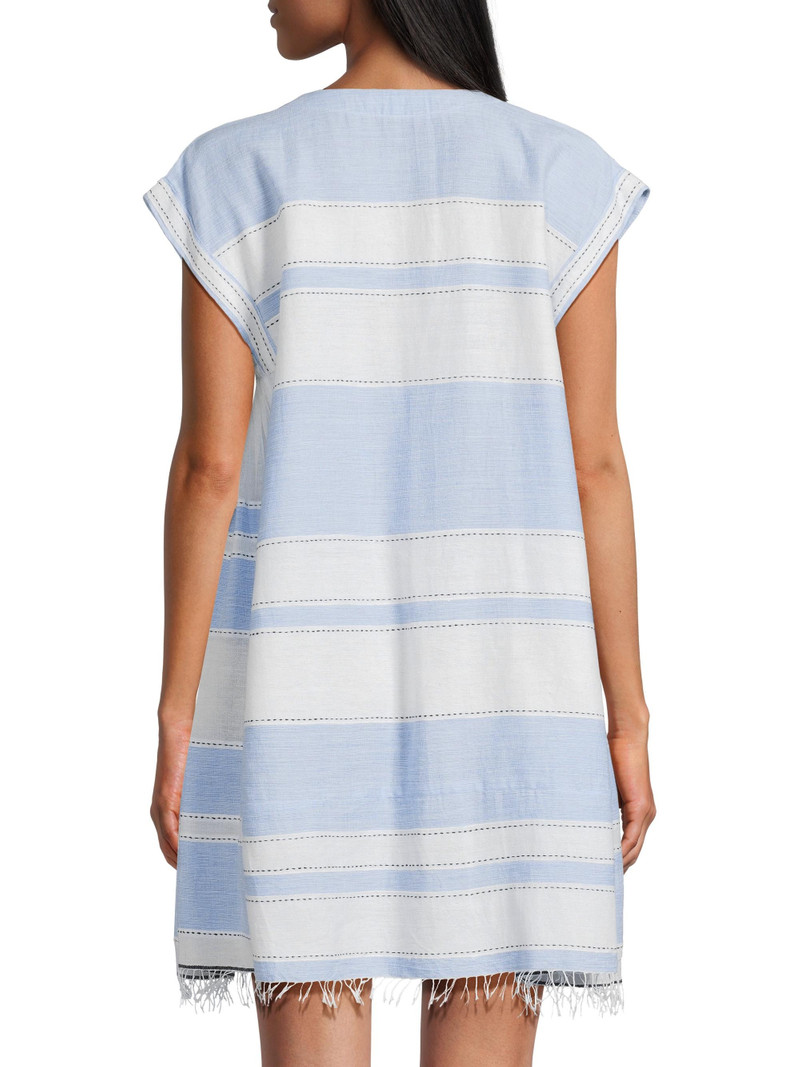 Women's Elina Jacquard Caftan - Debre Sky 5