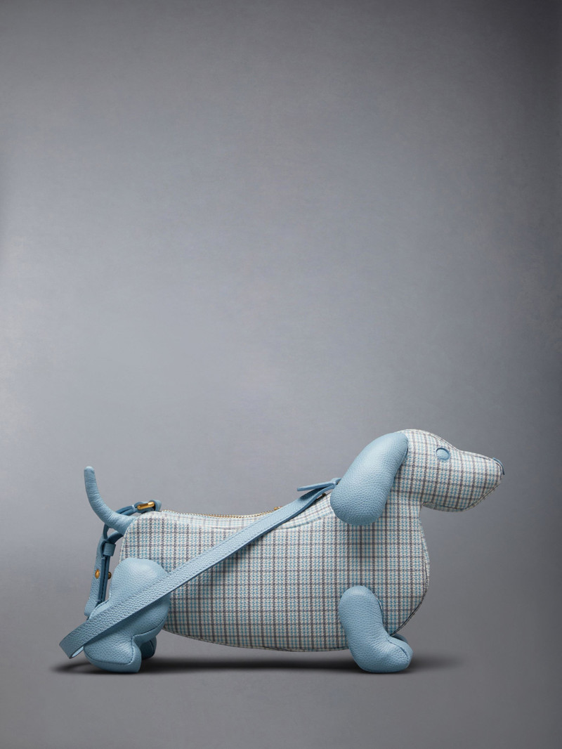 Hector check-pattern handbag 3