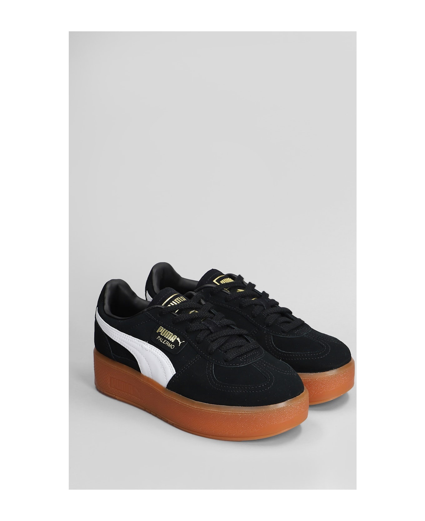 ★PUMA Palermo Elevata Wns★ Puma Palermo Elevata Wns Cold Green Gum Women Casual