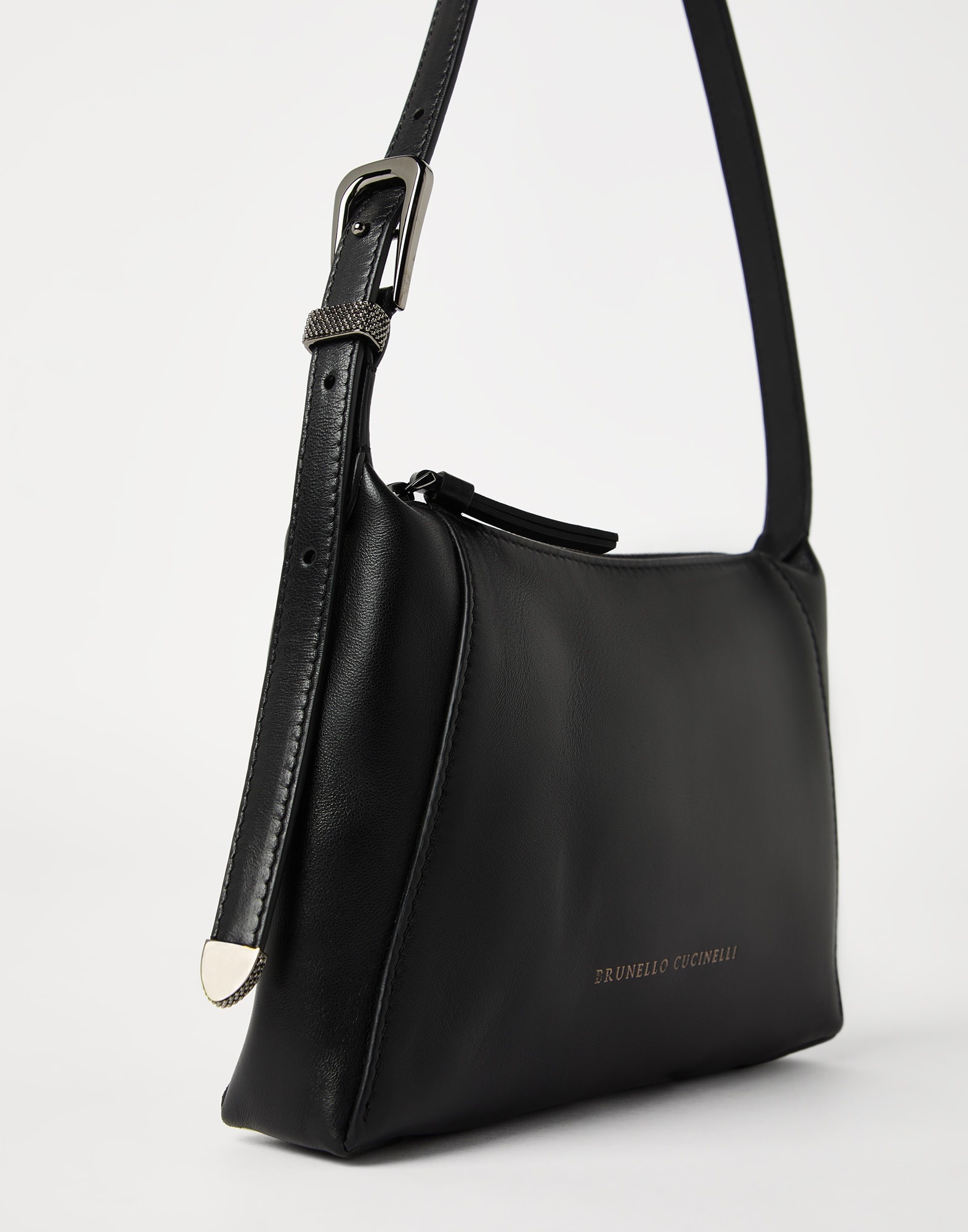 BC Duo shoulder bag in nappa leather with monili - 3