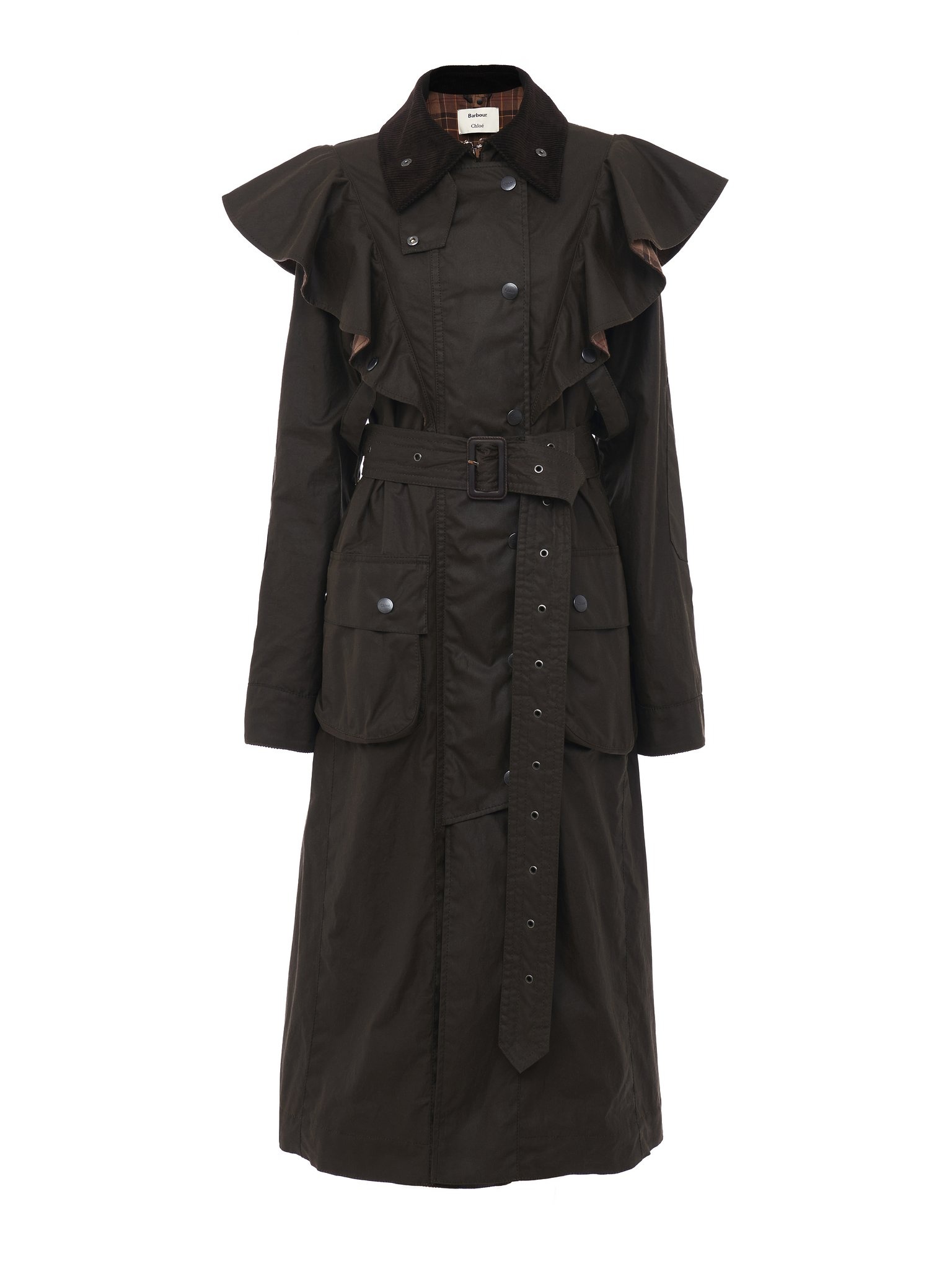 BARBOUR FOR CHLOÉ "DANI" TRENCH COAT - 1
