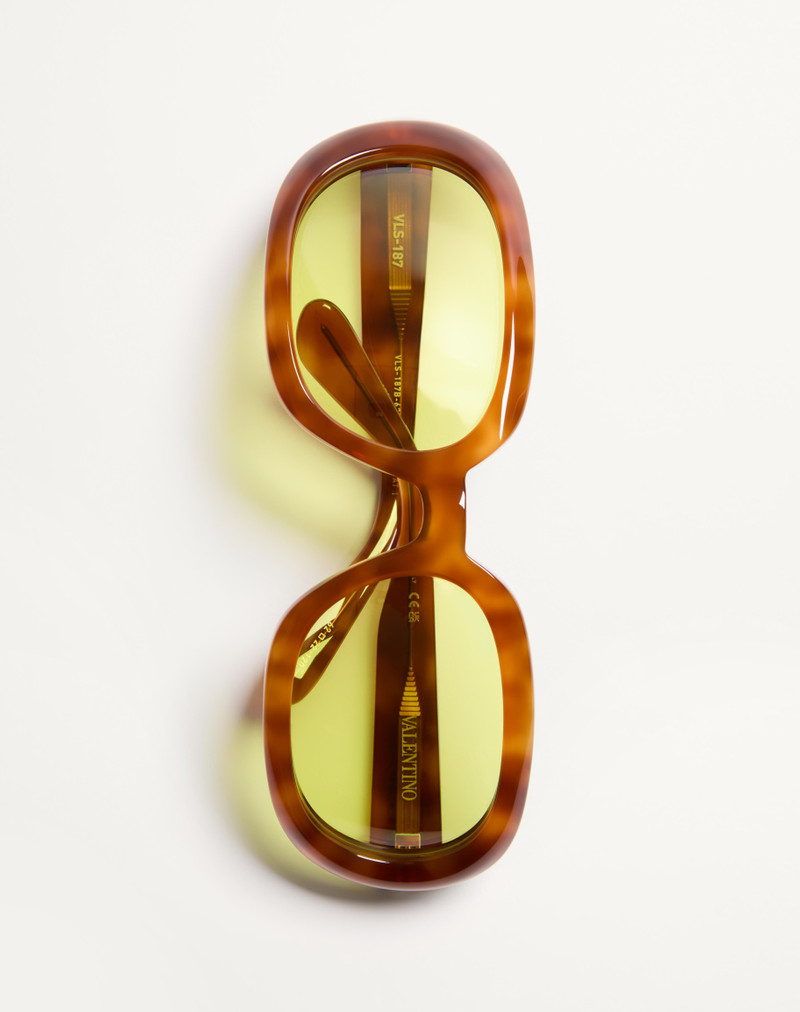 OVAL WRAP-AROUND ACETATE EYEWEAR 7