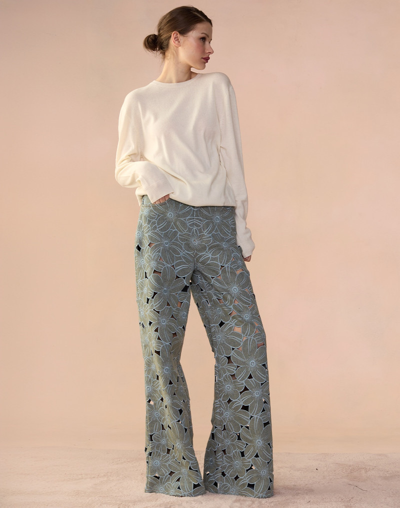 Flora Cutout Jeans 1