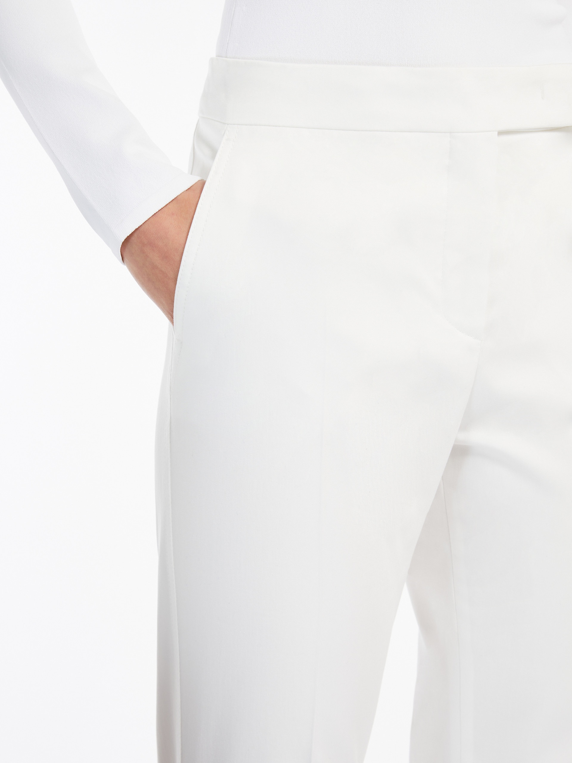 OKRA Cotton satin trousers - 5
