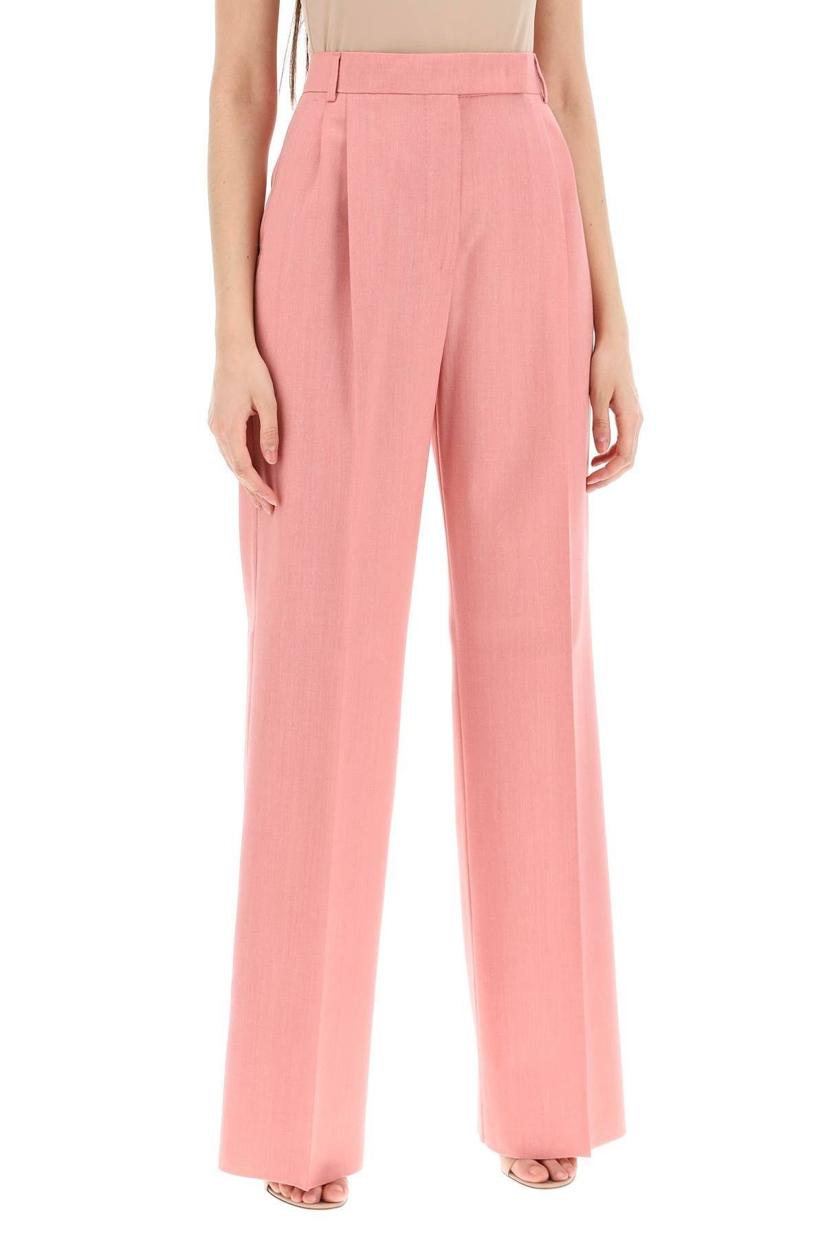 DURANTE WIDE LEG TAILORING PANTS - 3