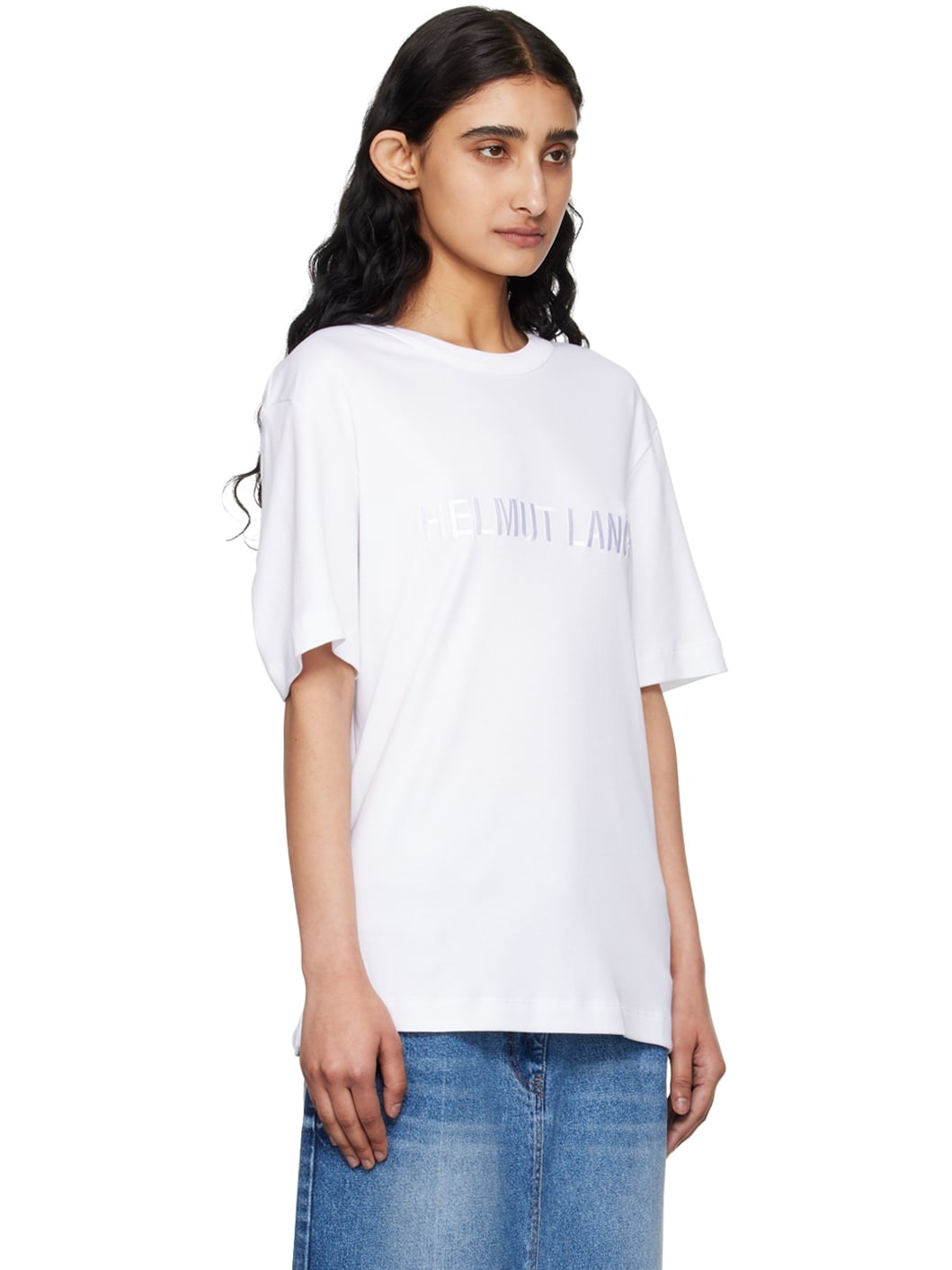 White Embroidered T-Shirt - 2