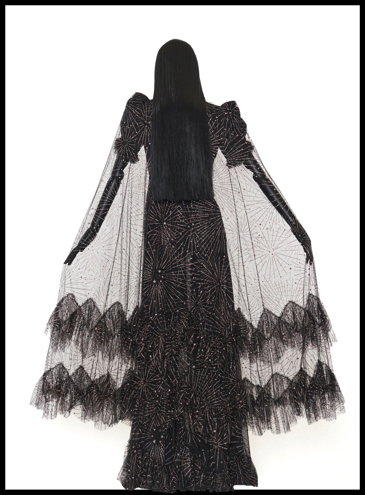 THE BLACK RAIN SKY ROCKET CAPE - 3