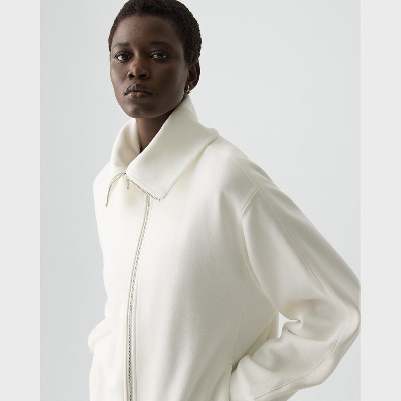 Zip Jacket in Lounge Terry 5
