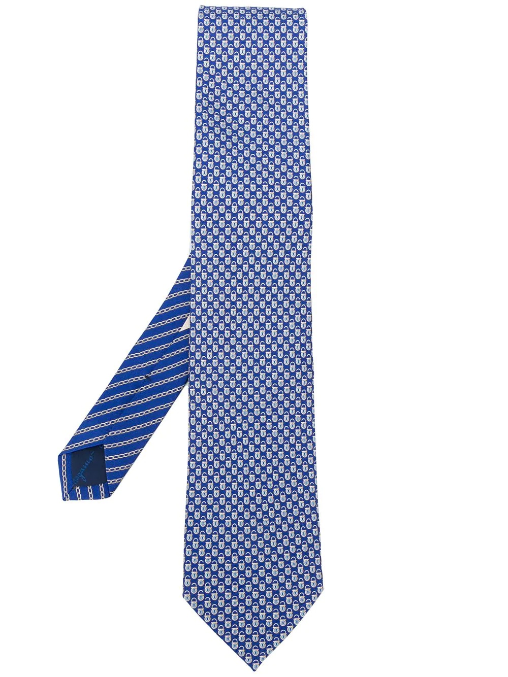 padlock print tie - 1