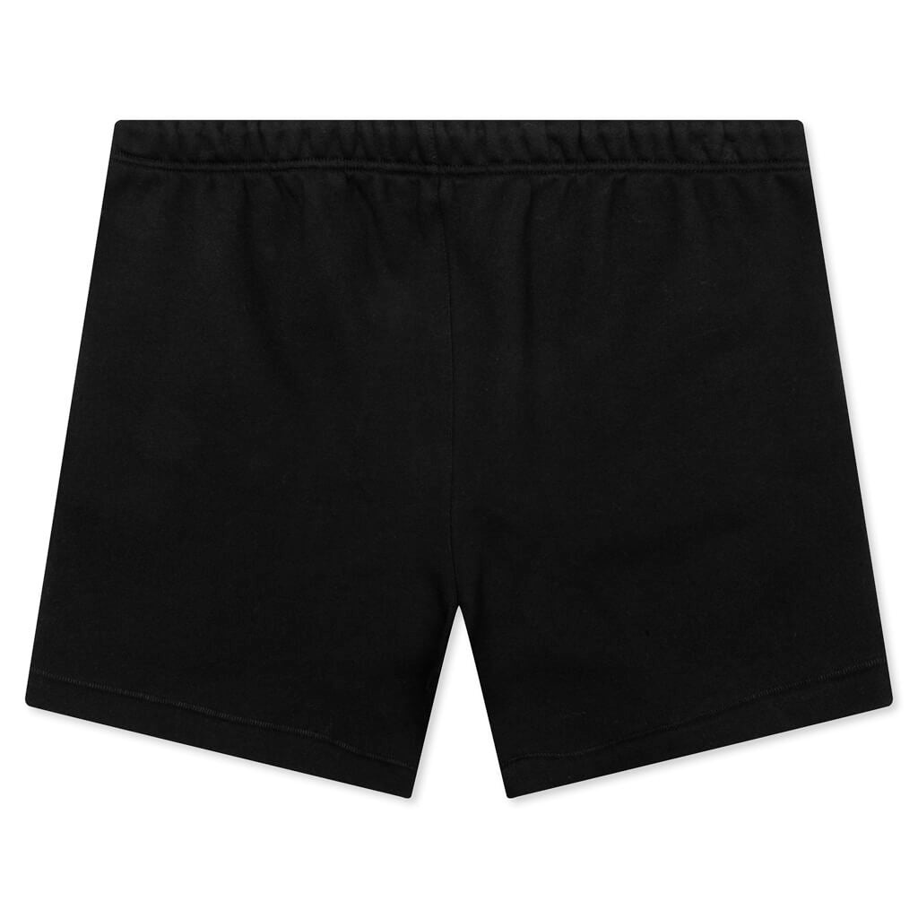 ESSENTIALS SWEATSHORT - JET BLACK - 2