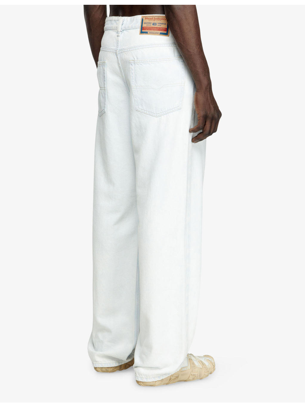 2001 D-Macro Wide-Leg Denim-Blend Jeans - 4
