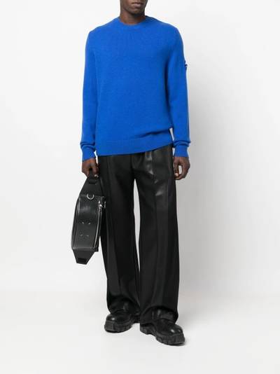 Diesel cut out-logo knitted jumper outlook