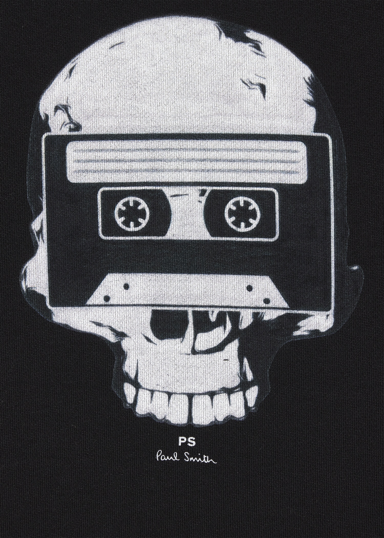 Black 'Skull Tape' Sweatshirt - 2