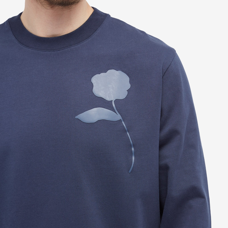 Jacquemus Ciceri Long Sleeve Rose T-Shirt 5
