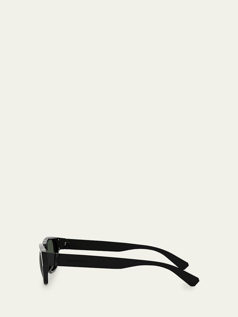 BVLGARI Aluminum Geometric Sunglasses outlook