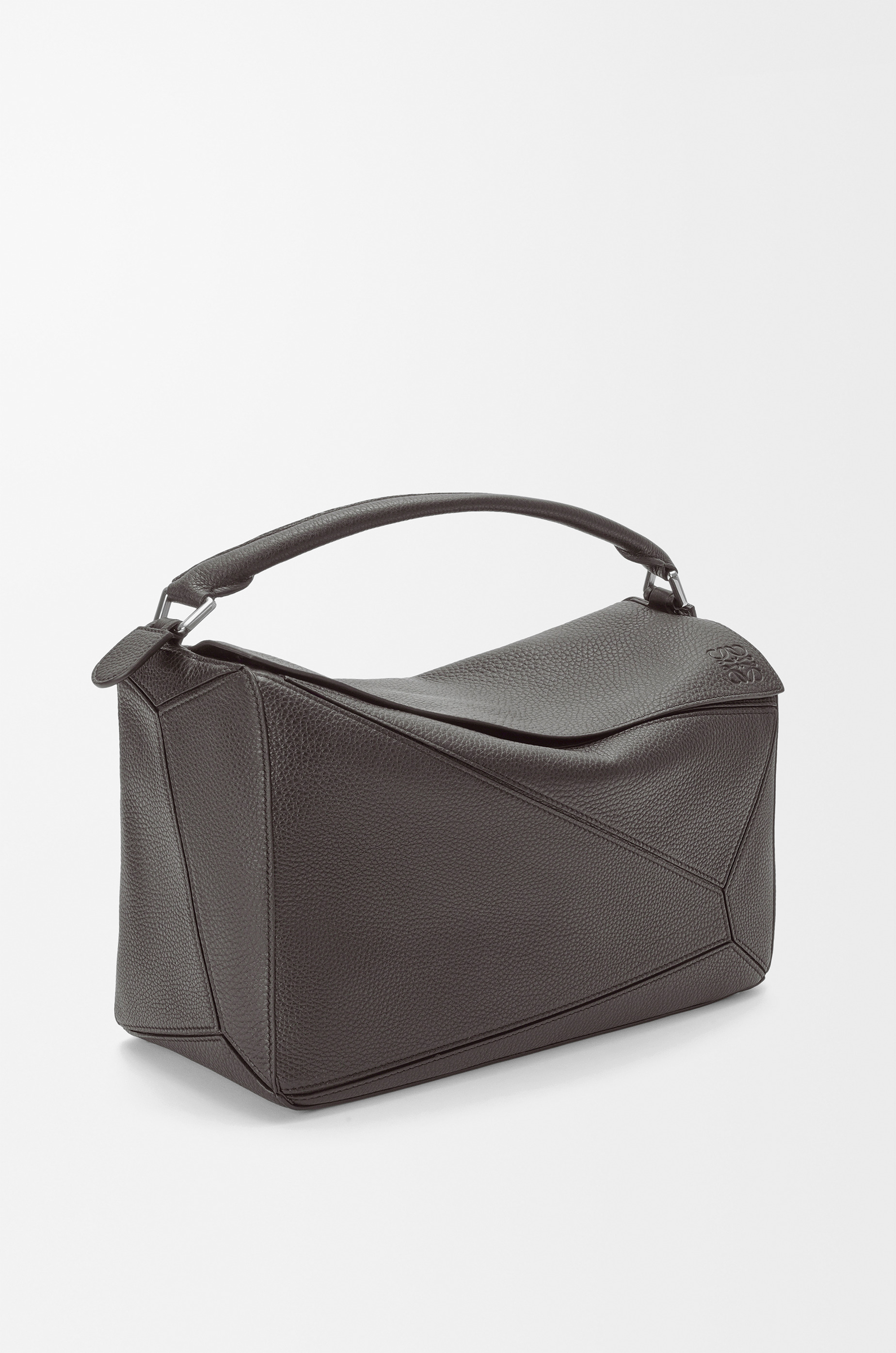 Large Puzzle bag in supple grained calfskin - 2