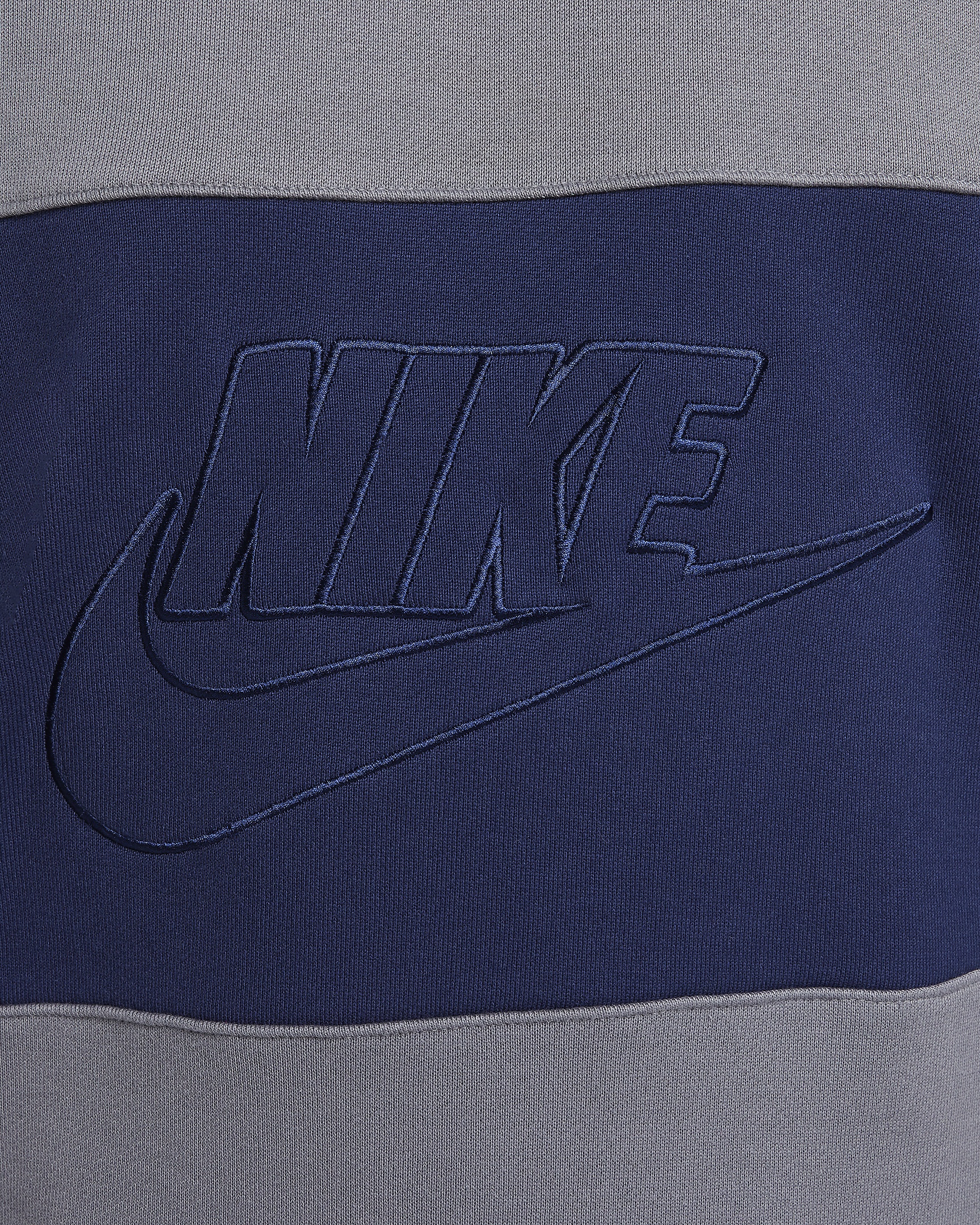 Nike Club Men's French Terry Color-Blocked Crew - 4