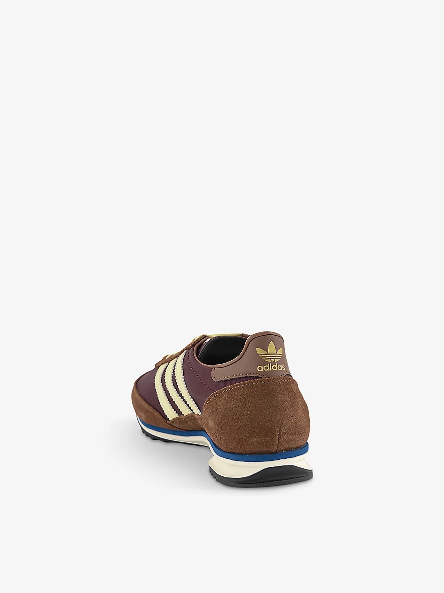 adidas x Wales Bonner brand-stripe woven low-top trainers - 4