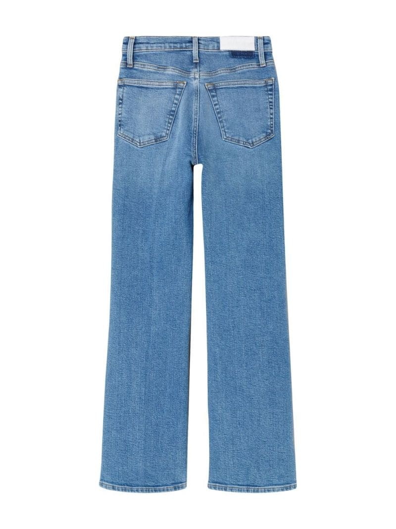 high-rise cropped bootcut jeans - 5