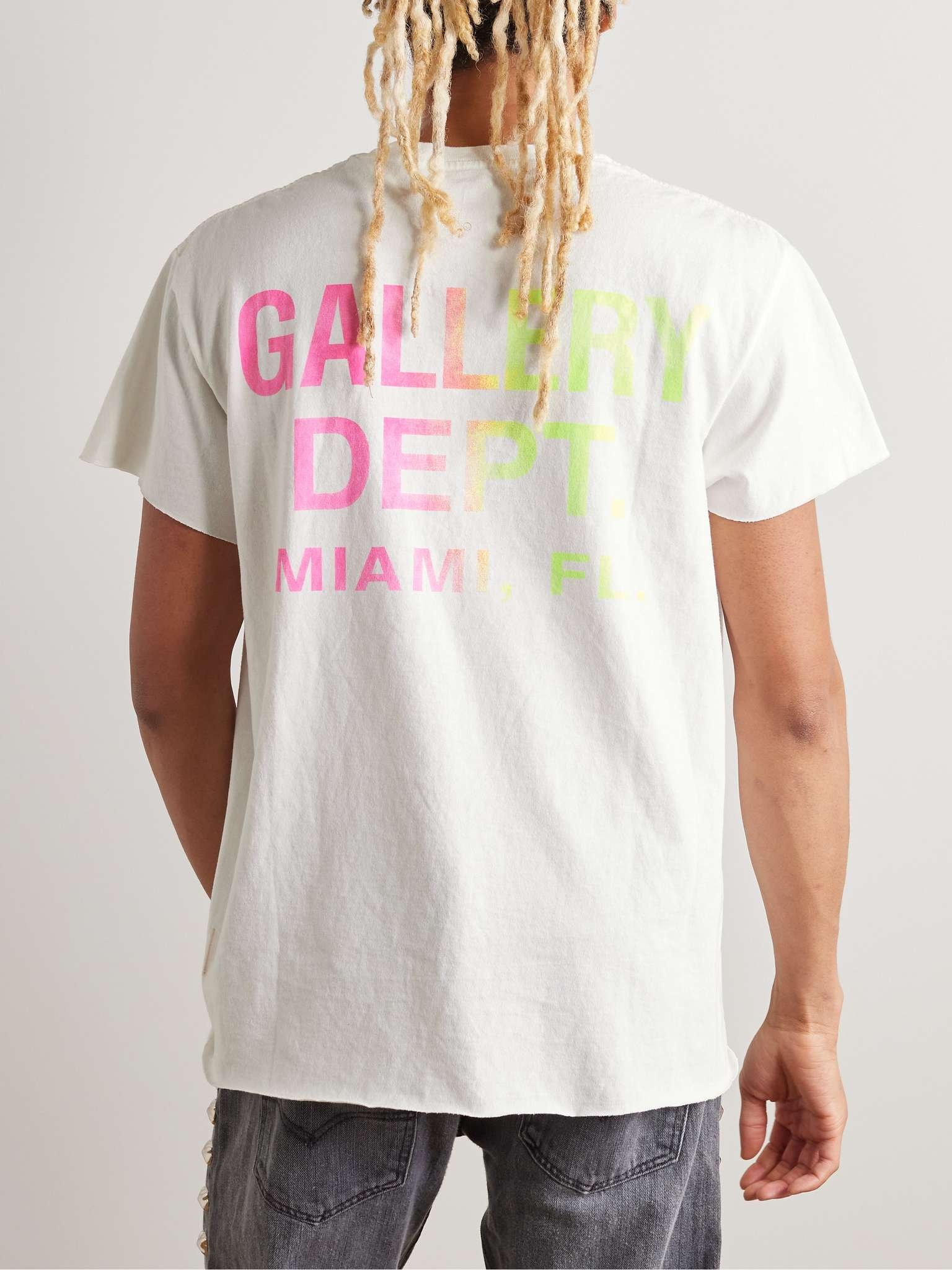 Boardwalk Paint-Splattered Logo-Print Cotton-Jersey T-Shirt - 4