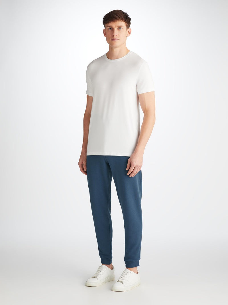 Derek Rose Men's Sweatpants Quinn Cotton Modal Denim outlook
