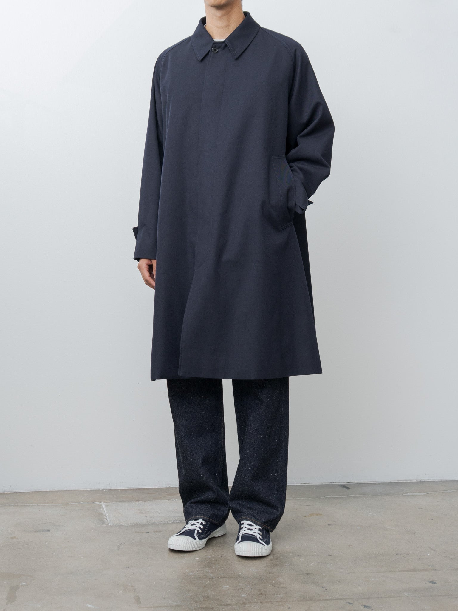 Walker Coat - Navy - 5