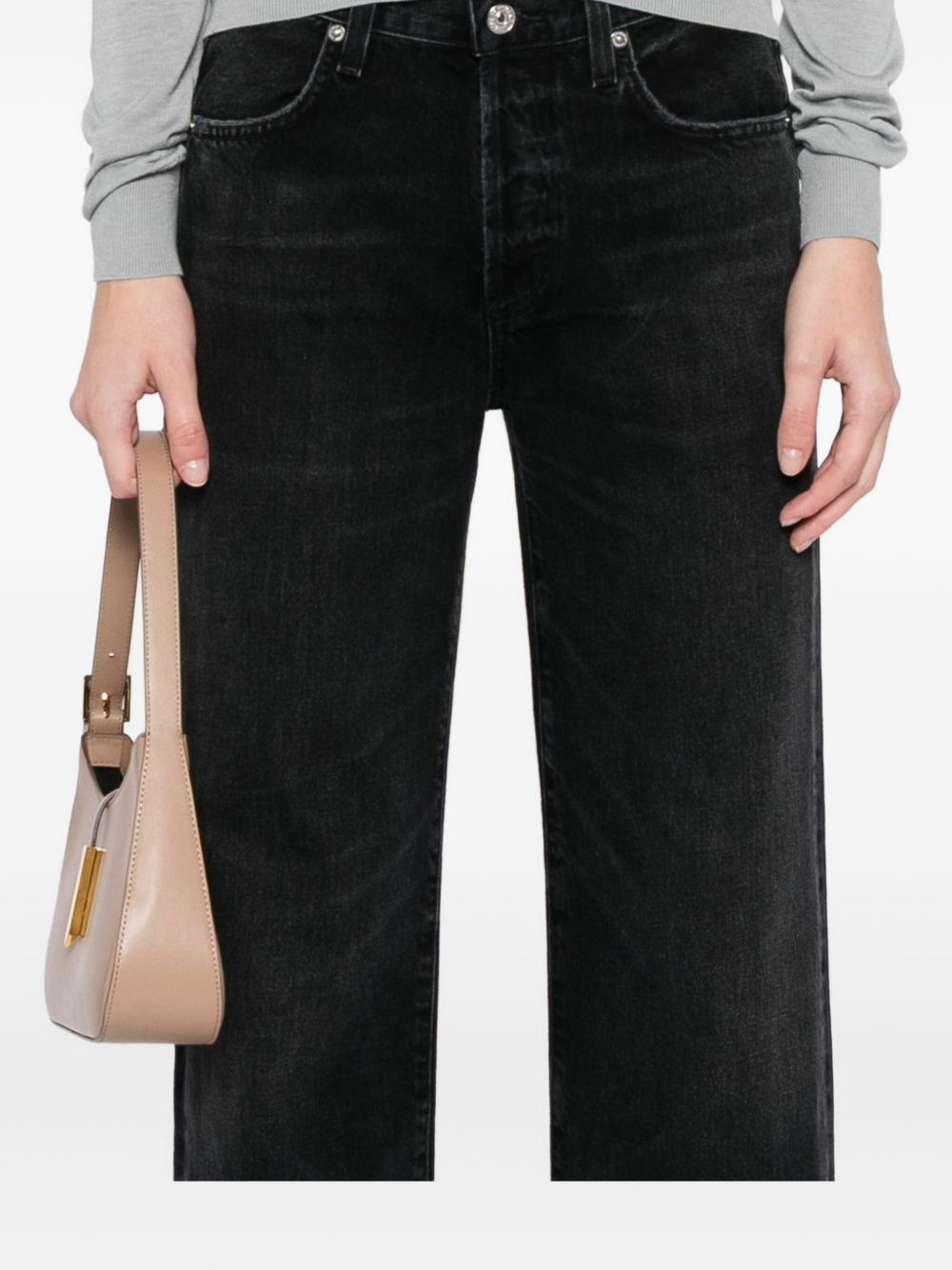 ANNINA high-raise wide leg jeans - 5