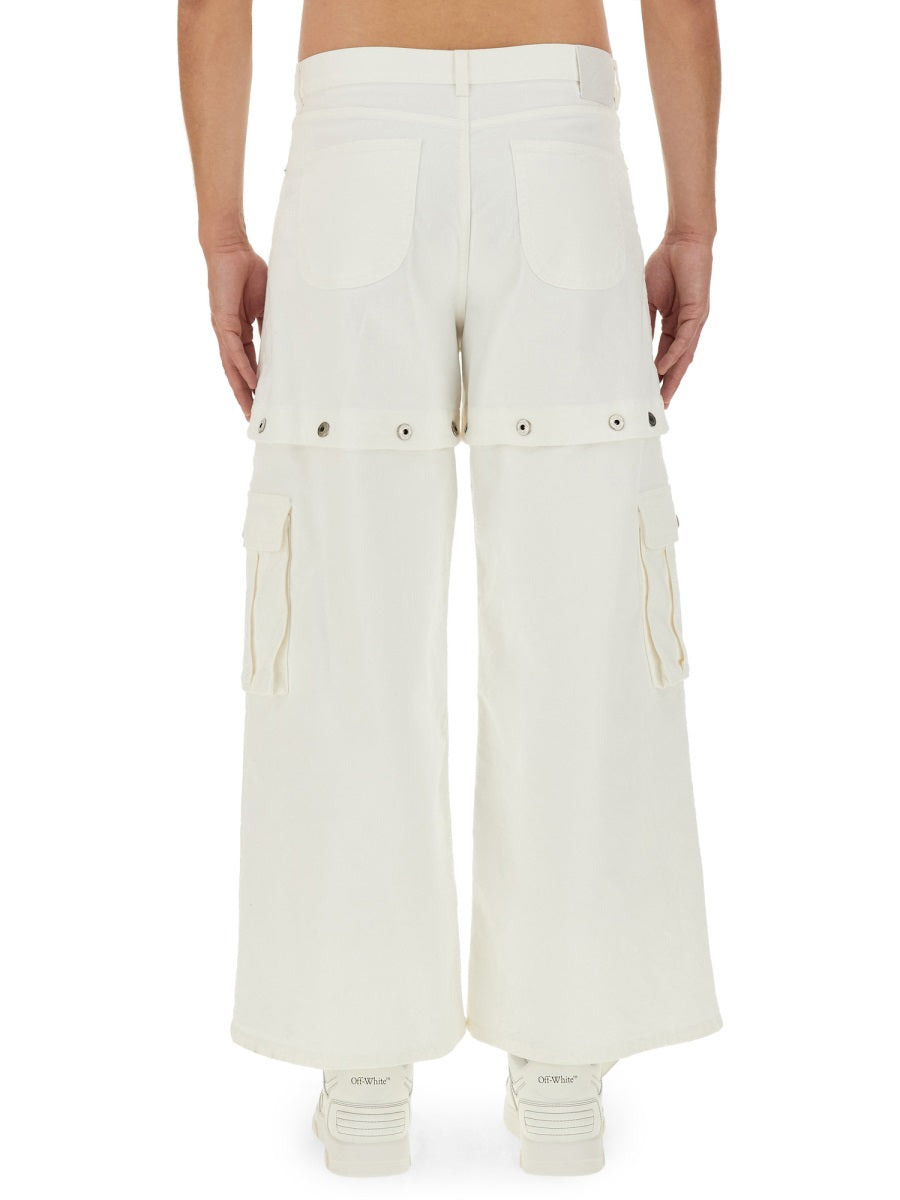 Off-White Men 90'S Super Baggy Jeans - 3