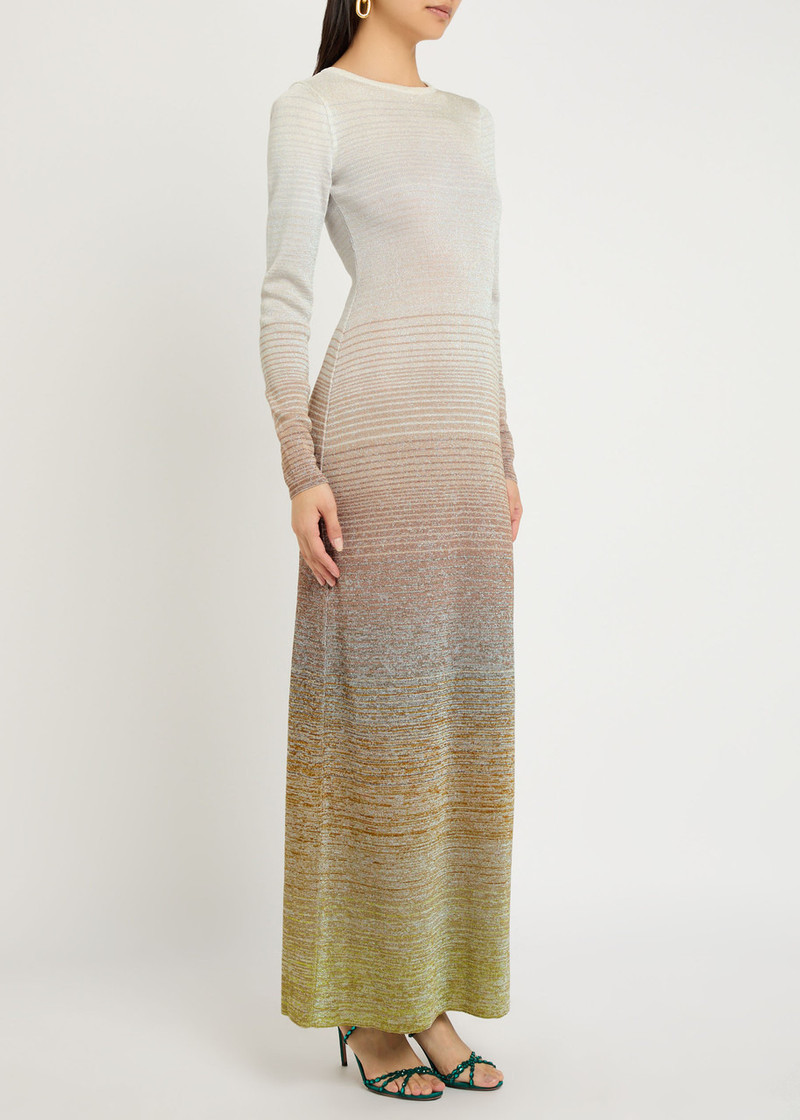 Missoni Missoni Degradé Fine-knit Maxi Dress outlook