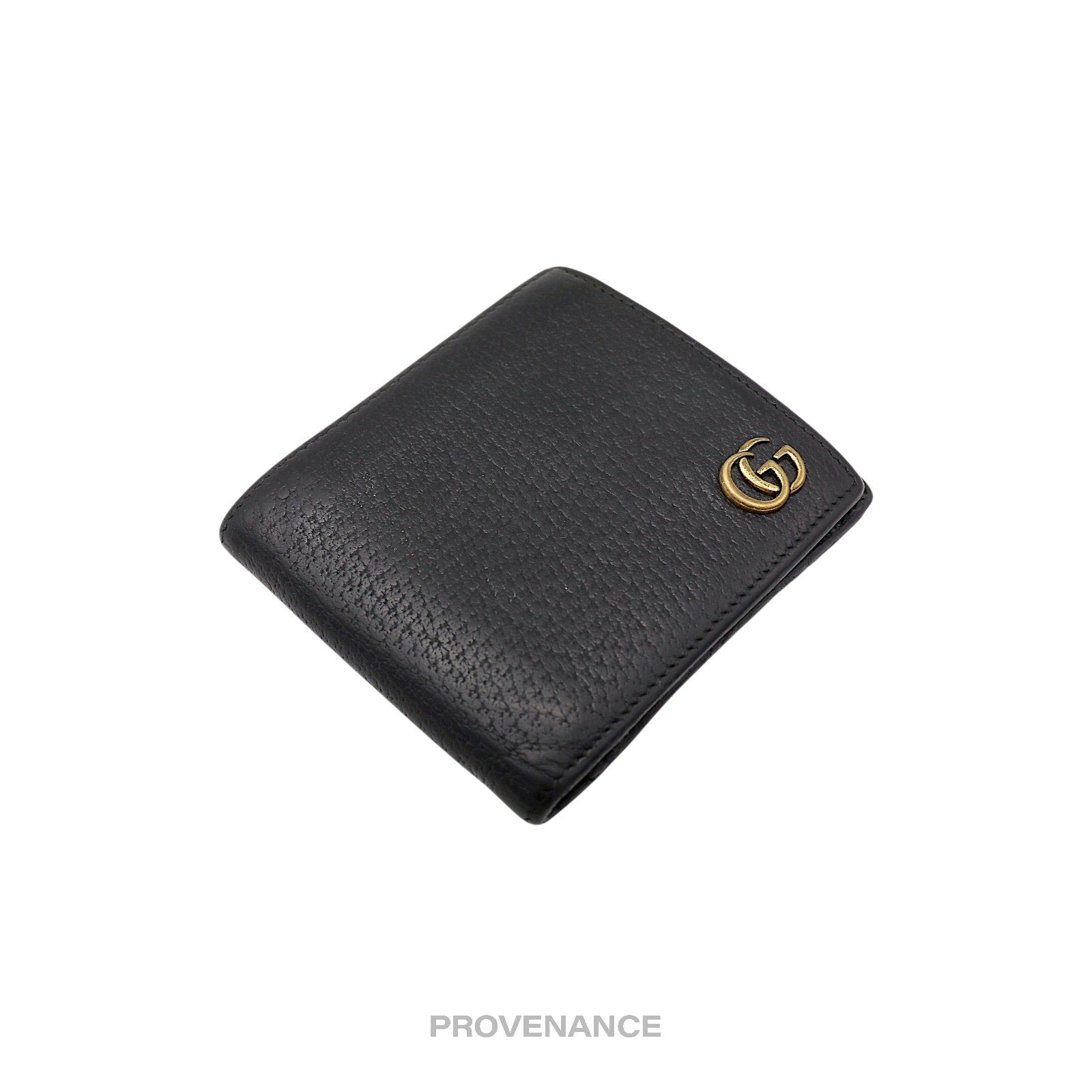 Gucci GG Marmont Bifold Wallet - Black Leather - 4