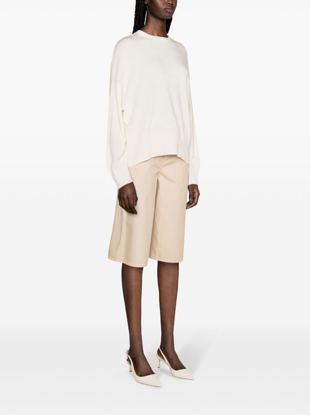crew-neck cashmere jumper - 3