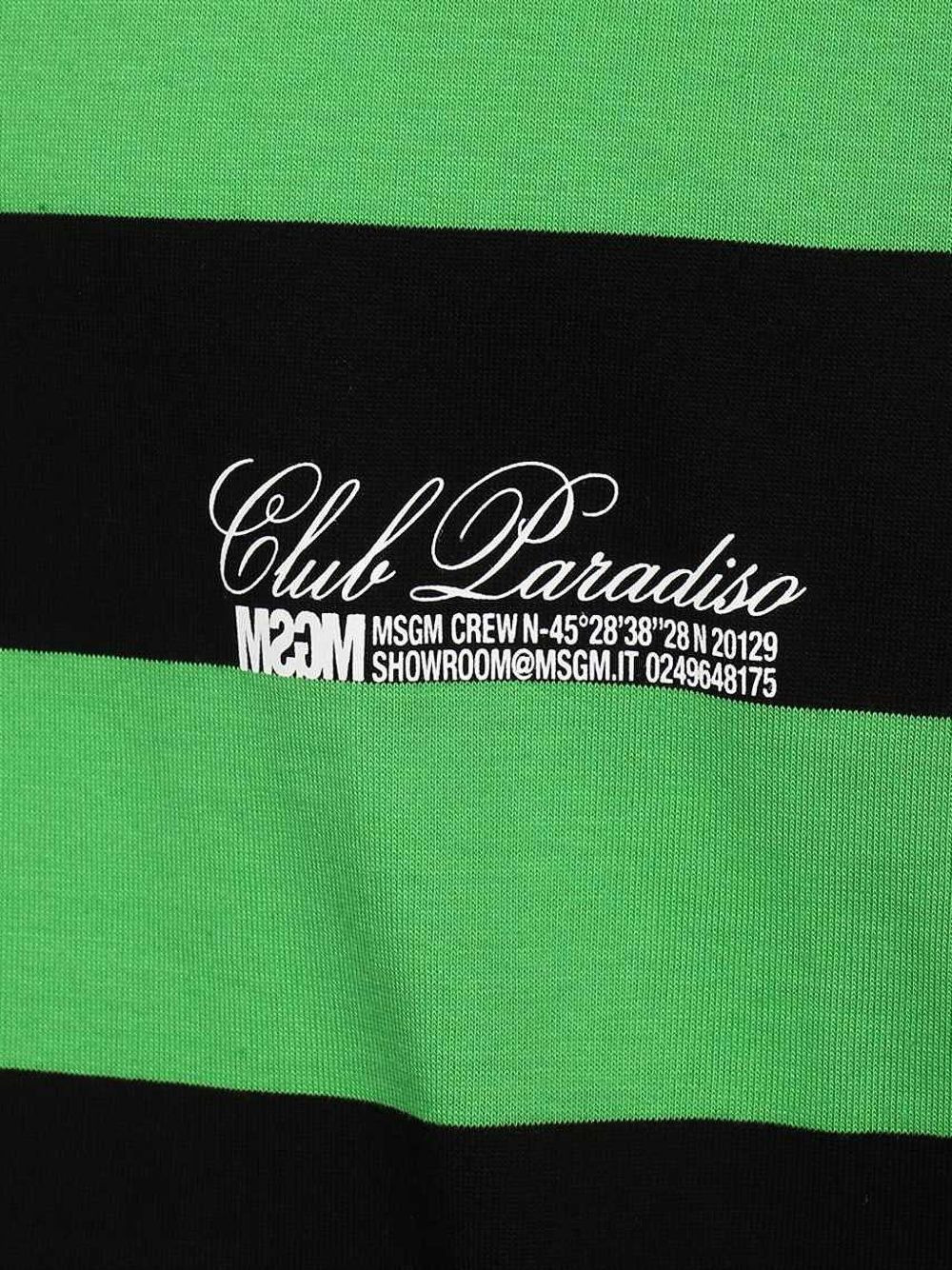 striped-pattern cotton T-shirt - 3
