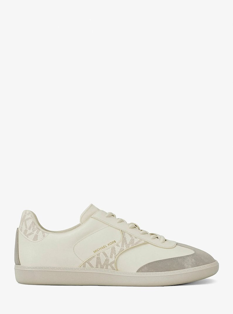 Sammy Mixed-Media Sneaker 1